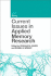 Current Issues in Applied Memory Research (Current Issues in Memory)