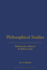 Philosophical Studies. (Volume 5 in the Collected Edition)