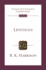 Leviticus: an Introduction and Survey (Tyndale Old Testament Commentaries)