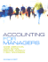 Accounting for Managers