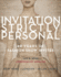 Invitation Strictly Personal 40 Years of Fashion Show Invites