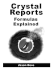 Crystal Reports Formulas Explained