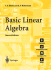Basic Linear Algebra 2nd Edition