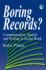 Boring Records? : Communication, Speech and Writing in Social Work