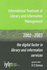 The Digital Factor in Library and Information Services: International Yearbook of Library and Information Management