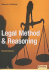 Legal Method and Reasoning