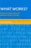 What Works? : Evidence-Based Policy and Practice in Public Services