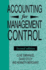 Accounting for Management Control (2nd Edition)