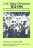 The Civil Rights Movement: 1954-1968: We Shall Overcome, Some Day (Perspectives on History Series)