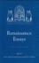 Renaissance Essays: Freom the Journal of the History of Ideas