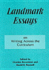 Landmark Essays on Writing Across the Curriculum