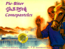 Pie-Biter: Comepasteles (English and Chinese and Spanish Edition)