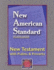 New American Standard New Testament With Psalms and Proverbs; Blue Imitation Leather