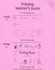 Printing Teacher's Guide