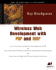 Wireless Web Development With Php and Wap