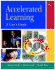 Accelerated Learning: a User's Guide