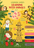 Learning With Animals: Activity for 4-Year-Olds (Prescool Activity Book)