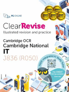 Ocr Cambridge Nationals in It: Illustrated Revision and Practice With Crest: Free Integrated Ai Exam Tutor (Clearrevise Tech Award in It Levels 1/2 J836, R050)