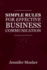Simple Rules for Effective Business Communication