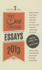 Best Canadian Essays 2013