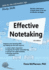 Effective Notetaking: 1 (Study Skills)