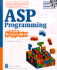 Asp Programming for the Absolute Beginner