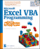Microsoft Excel Vba Programming for the Absolute Beginner