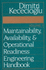 Maintainability, Availability, and Operational Readiness Engineering Handbook, Vol. 1 By Dimitri Kececioglu (2002-07-07)