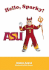 Hello, Sparky!