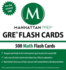 Manhattan Prep Gre: 500 Math Flash Cards (Manhattan Prep Gre Strategy Guides)