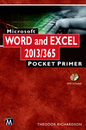Microsoft� Word and Excel 2013 Pocket Primer