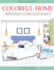 Colorful Home: Interior Design Coloring Book for Adults