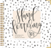 Hand Lettering 101: a Step-By-Step Calligraphy Workbook for Beginners (Gold Spiral-Bound Workbook With Gold Corner Protectors)