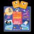 My First Space Words in English & Spanish Memory Game