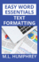 Text Formatting
