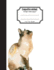Composition Notebook Graph Ruled Paper 4x4 Grid Per Inch, 200 Pages, 8.5 X 11 Inch, Thai Cat: Large Composition Book Journal for School Student/Teacher/Office