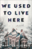 We Used to Live Here: a Novel