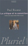 La Critique Et La Conviction