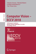 Computer Vision-Eccv 2018