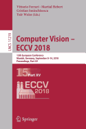 Computer Vision-Eccv 2018