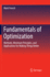 Fundamentals of Optimization