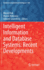 Intelligent Information and Database Systems: Rece