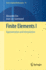 Finite Elements I