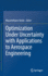 Optimization Under Uncertainty With Applications T