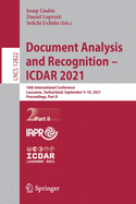 Document Analysis and Recognition-Icdar 2021