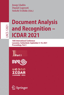 Document Analysis and Recognition-Icdar 2021