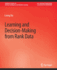 Learning and Decision-Making from Rank Data