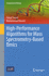 High-Performance Algorithms for Mass Spectrometry-Based Omics: 34 (Computational Biology, 34) [Hardcover] [Sep 03, 2022] Saeed, Fahad and Haseeb, Muhammad