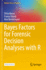 Bayes Factors for Forensic Decision Analyses with R