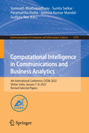Computational Intelligence in Communications and Business Analytics